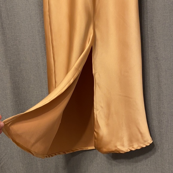 Princess Polly Champagne Betta Vanore Dress - Picture 5 of 8